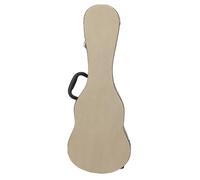 Ukulele Hard Case 23 Inch | Lockable Protective Case with Thick Padding | Portable for Standard Ukulele/Guitar Accessories | Resilient PU Leather