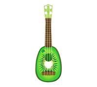 Ukulélé pour débutants | min guitare fruitée pour enfant - Jouet musical en forme de fraise, pastèque, orange, kiwi | Idéal pour garçons et filles, éveil au son, apprentissage de la musique, jouet