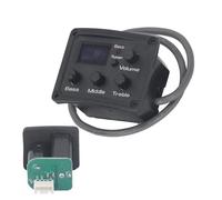 Ukulele Preamplificador Amplificador Ecualizador, Sintonizador Ecualizador Guitarra Pickup Preamplificador Amplificador Ecualizador Pantalla LCD 3 Banda