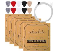 Ukulele Strings Kit 5 Set, Repair Accessory and Playing Strings Set for Beginners Music Lovers Hobbyists Amateurs Concert Music Festival Party