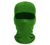 UKUNIQUE Pasamontañas Máscara facial transpirable ligera para esquí motocicleta casco de carreras ciclismo pasamontañas multiusos unisex hombres mujeres niños y niñas Ejercito Verde 7 7 1 4