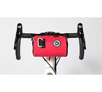 ULAC - Bolsa Manillar Bicicleta Coursier | Bolsita de Bici Portaobjetos | 2,7 L | 20cm x 12cm | Enganchar a Manillar | para Móvil, Bidón, Botella, Gafas, Candado, Herramientas, Luces, Llaves