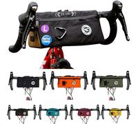 ULAC Bolsa Manillar Bicicleta Triangular Bolsa Bici Grande Impermeable Nylon Poliéster 3,2L 29x14x14 cm Accesorios para Bicicleta MTB E-Bikes Complementos Porta Herramientas y Móvil