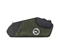 ULAC Bolsa para Bicicleta Nomadpak, Impermeable, Montaje en Tubo Superior, 3 Colores Disponibles, Negro/Verde/Naranja (Verde, 1,5 L)