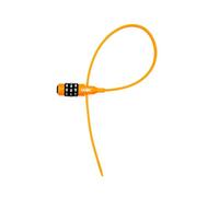 ULAC - Candado de Cable Brida Air Just Combo | Cerradura Antirrobo de Hoja de Acero Multiusos | Fuerza 200 Kg / 440 lb | 1000 Combinaciones | Anti Robos | Bici, Moto, Patinete, Maleta, Casco