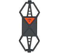 ULAC Soporte Smartphone Spyder 360 para Manillar y Casquillo Manillar de Silicona Negra - Black