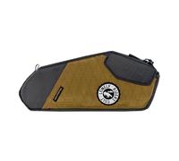 ULAC Bolsa para Bicicleta Nomadpak, Impermeable, Montaje en Tubo Superior, 3 Colores Disponibles, Negro/Verde/Naranja (Tierra, 1,5 L)