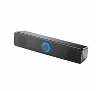 ulafbwur Altavoces pequeños Bluetooth inalámbrico 5.0 universal estéreo envolvente con cable para computadora barra de sonido subwoofer para PC barra de sonido Bluetooth altavoces inalámbricos