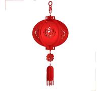 ulafbwur Festival Lighting Happy New Year Chinese Red Lucky Lantern Hanging Spring Festival Home Decor