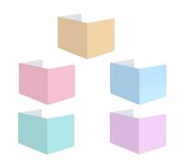 ulafbwur Separadores de mesa de privacidad, 5 paneles de escritorio para aula, colores ricos, fiables, no se deforman fácilmente, prueba de estudio estudiantil, 5 unidades