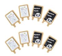 Ulalaza 100pcs Resina Mini bebidas botellas ornamento artesanías accesorios slime encantos conjunto mixto bricolaje miniatura escena diseño micro decoración del hogar