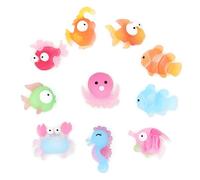 Ulalaza 100pcs Resina Mini Ornamento Alimentario Torta Artesanías Accesorios Slime Encantos Conjunto Mixto DIY Miniatura Diseño de la Escena Micro Decoración del Hogar