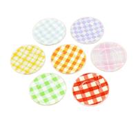 Ulalaza 100pcs Resina Mini Ornamento Artesanías Accesorios Lindo Slime Encantos Conjunto Mezclado para Creatividad Hecho a Mano DIY Diseño de la Escena Micro Decoración del Hogar