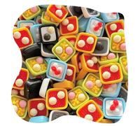 Ulalaza 100pcs Resina Mini Ornamento Bebidas Tortas Artesanía Accesorios Slime Encantos Conjunto Mixto DIY Miniatura Diseño de la Escena Micro Decoración del Hogar