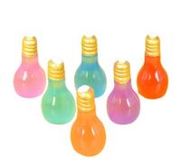 Ulalaza 50pcs Resina Mini Ornamento Artesanías Accesorios Lindo Slime Encantos Conjunto Mezclado para Creatividad Hecho a Mano DIY Diseño de la Escena Micro Decoración del Hogar