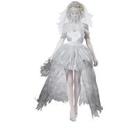 Ulalaza Disfraces de Mujer de Halloween Black Bat Fallen Angel Devil Vampire Witch Dress Accesorios de Cosplay para Adultos