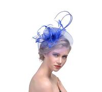 Ulalaza Sombrero Tocado para Mujer, Pinza para el Pelo, Pluma, Boda, Novia, cóctel, Derby, Iglesia, Banquete para niñas