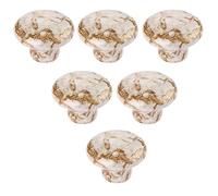 ULANEKWCJ Pomos elegantes para cajones 2 piezas Perilla de gabinete un solo orificio aleación zinc y cristal, multicolor, múltiples formas(Green,Ball shape)