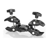 Ulanzi R096 Abrazadera Doble con Cabeza de Bola con Cabeza de Bola