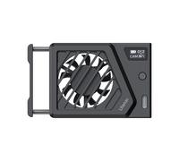 Ulanzi CA25 sistema de refrigeración de la cámara disipador de calor ventilador de refrigeración para Sony Canon FUJIFILM Nikon cámara ZV-E1 FX30 A7M4 R8 R7 R6 XT4 Z30 Plata