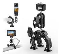 ULANZI CO78 Super Pinza con 3 Mordazas, Brazo Articulado con Rótula Doble 360° y Tornillo 1/4", Soporte Universal para Cámara DSLR, Luz de Vídeo, Micrófono y Estabilizador-Modelo 2026