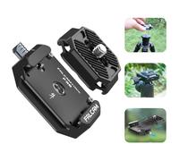 ULANZI F38 Placa de liberación rápida para cámaras, Quick Release Plate con Rosca de 1/4" a 3/8", Arca Swiss Placa, Apta para Sony/Canon/dji/Trípode/DSLR