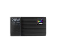 Ulanzi K20RGB 20W LED Panel Light Adjustable 1800K-9000K RGB Full-Color Video Light for Camera Smartphone Photography