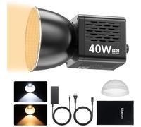 Ulanzi L023 40W Pro Luz LED para Grabación Pro con Soporte Extensible y Batería 3400mAh Negro