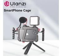 Ulanzi Lino Funda protectora universal para teléfono inteligente con plataforma de mango lateral para iPhone16 15 14 13 12 Pro Max Samsung Xiaomi OPPO Lino cage