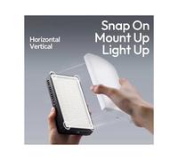 Ulanzi Luz de Video Profesional P40 RGB de 40 W, Luz LED Portátil para Estudio Fotográfico con Ventilador para Transmisión en Vivo de Video.