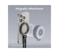 Ulanzi MA07 Maglock 1/4 Cold Shoe Phone Mount with Light Double-Side Magnetic Phone Mount Camera Tripod for 16 15 14 13
