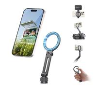 ULANZI MA07 Soporte Magnético para Trípode de Teléfono MagLock con Zapata de 1/4", Adaptador de Aluminio con Ángulo Ajustable Magsafe para iPhone/Android/Cámara/Luz/Trípode