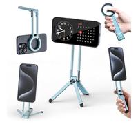 ULANZI MA30 - Trípode magnético para iPhone, aluminio Maglock Smartphone, mini trípode de bolsillo, soporte para teléfono celular, imán fuerte, compatible con iPhone 17, 16, 15, 14, 13, 12, Series