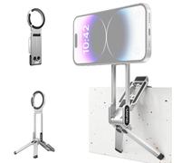 ULANZI MA38 Soporte magnético para teléfono móvil, Tapa Abdominal, mosquetón, Soporte Plegable, Doble magnético, Mini Palo Selfie Compatible con iPhone 17/16/15