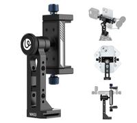 ULANZI MA53 Soporte para Teléfono Móvil Trípode Adaptador con Arca Swiss y Uka, rotación de 360°, Adaptador de Trípode con 1/4"|3/8" Hole para Smartphones Grabación de vídeo Livestreaming
