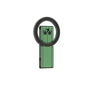 ULANZI MA60 Soporte Magnético para iPhone, Mini Trípode de Aluminio 3 en 1, Soporte Plegable para Teléfono Móvil, Imán Doble de 14 N, Compatible con iPhone 17, 16, 15, 14, 13, 12 Magsafe, Verde