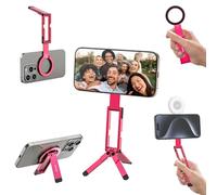 ULANZI MA60 - Trípode magnético para iPhone - Mini trípode de aluminio para teléfono celular, soporte de bolsillo para teléfono celular, imán fuerte, montaje rápido, compatible con iPhone 16, 15, 14
