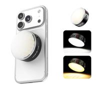 ULANZI MFL01 Flash Magnético 2 en 1 para Móvil, Luz para Selfie Compatible con iPhone y Android, Control por Bluetooth y Botones, 2500-8500 K, 3000 Destellos, Mini Flash de Relleno para Foto y Vlog