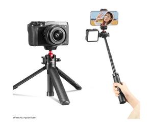 Ulanzi MT-16 TrÃpode para cÃ¡mara Vlog + Selfie Stick c/ C