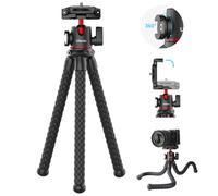 ULANZI MT-33 Camera Tripod Flexible Mini Tripod with 1/4"""" Screw for Magic Arm Octopus Tripod Compatible with Iphone 12 Samsung Canon Nikon
