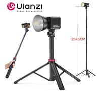 Ulanzi MT-79 2M trípode Universal portátil soporte de lámpara de aleación de aluminio soporte LT028 luz de relleno cámara de acción ligera MT-79 ST-06S Kit