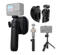 ULANZI MT88 Mini Trípode de Viaje Portátil con Tornillo de 1/4'', Trípode para Vlogging con Cierre de Velcro - Compatible con Sony ZV1/RX100 VII/RX1R II, Canon G7X Mark, Fujifilm X100V, Leica Q2