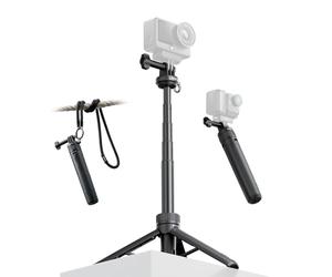 ULANZI MT92 - Soporte de trípode para cámara de acción de 23.6 pulgadas con cordón para el cuello, mango portátil ajustable para Vlog 13/12/11/10/9/8/7/6, Xtra Edge, DJI Osmo Action 6/5 Pro/4/3