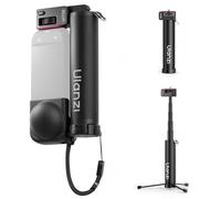 Ulanzi MT98 Trípode para Cámara de Acción, Palo Selfie Compatible con Insta360 X4/X5/X3/Ace Pro/ONE X2, Palo Selfie Invisible para DJI Osmo Pocket 3, con Interfaz 1/4" y Mecanismo Automático Emergente