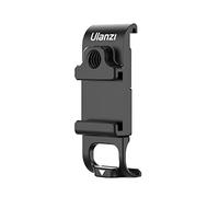 ULANZI Negro G9-6 Tapa de Compartimento de batería con Soporte para Zapatos Cold-Adaptador de Puerto de Carga extraíble de Aluminio para GoPro Hero 9