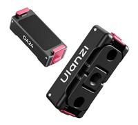 ULANZI OA24 Adaptador de Liberación Rápida para dji Osmo Action 6/Nano, Adaptador Metálico, Soporte Magnético con Cierre Rápido de 1/4" para Osmo Action 6/Osmo Nano