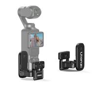 ULANZI PK16 - Soporte magnético compatible con DJI OSMO Pocket 3, soporte de cámara ajustable de 270°, base de abrazadera de cámara plegable de liberación rápida para grabación en interiores y