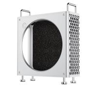 Ulanzi QT01 Caja de Aleación de Aluminio para Mac Mini M4/M4 Pro 2024, Mini Funda Mac de Escritorio, con Alineación Magnética, Máxima Protección de Enfriamiento y Botón de Encendido Instantáneo