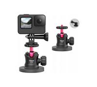 Ulanzi - SB8164 - Soporte de ventosa magnética + rótula 3D para cámara Gopro Sjcam Xiaomi Dji Insta360 / / C029