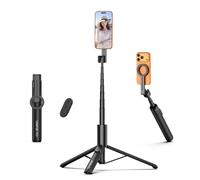 ULANZI SK27 Trípode Magnético para Teléfono, Palo Selfie Bluetooth de 165 cm, Imán 25N, Soporte Plegable para Teléfono Compatible con iPhone 17, 16, 15, 14, 13, 12, Magsafe Samsung